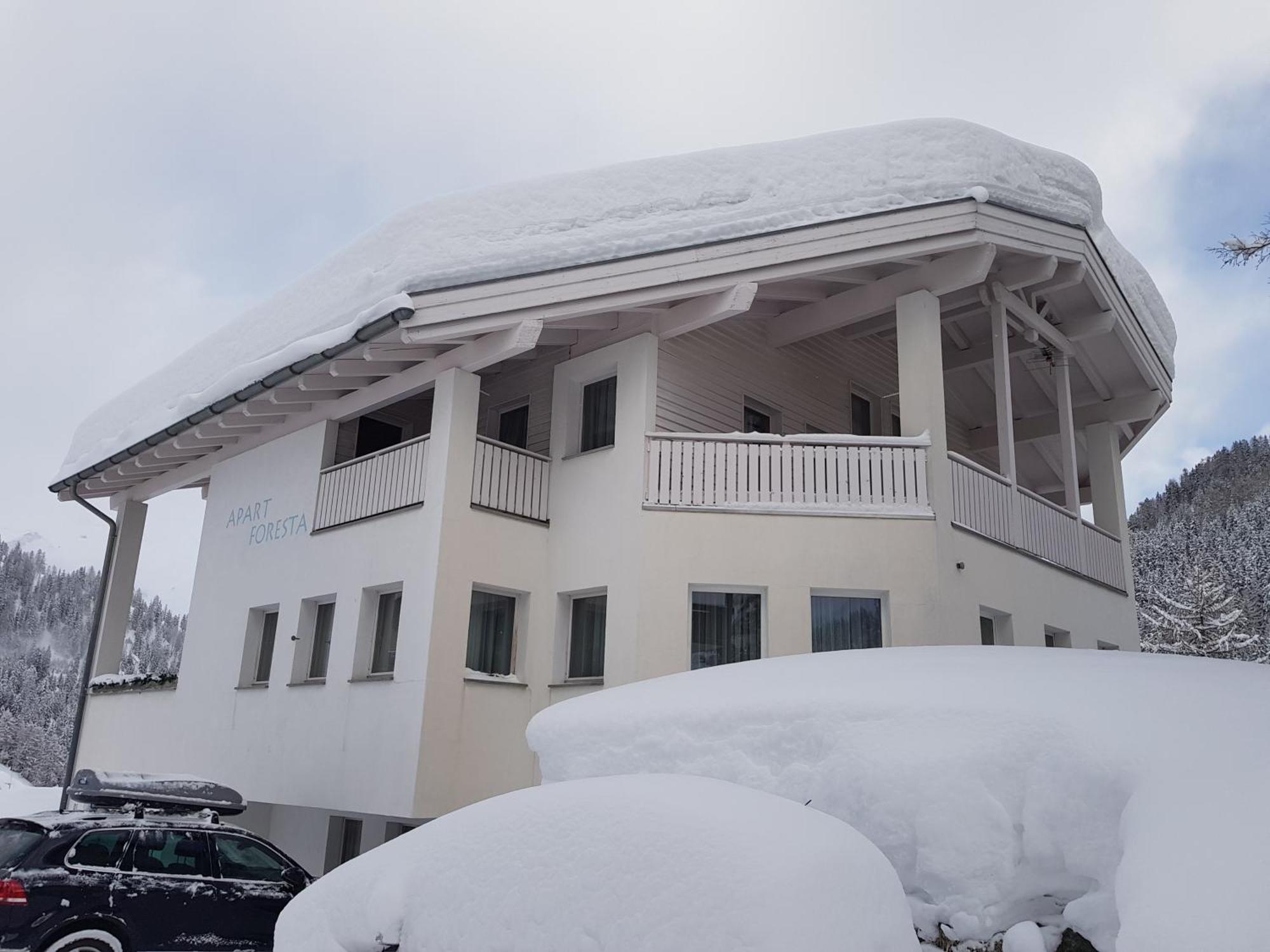 Apart Foresta Samnaun Bagian luar foto